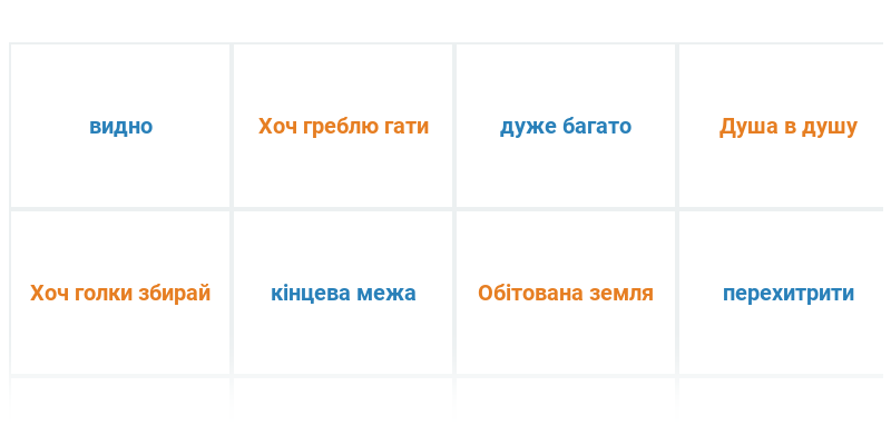 Фразеологізми